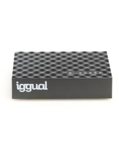 Iggual ges5000 switch 5xgb gigabit 1000 mbps
