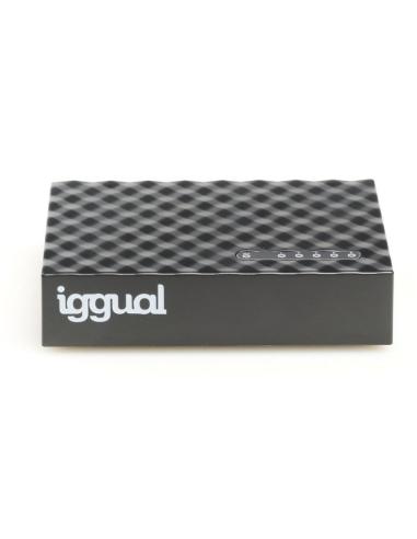 Iggual ges5000 switch 5xgb gigabit 1000 mbps
