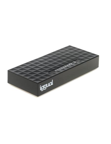 Iggual ges8000 switch 8xgb gigabit 1000 mbps