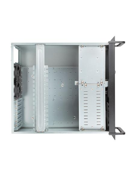 CAJA RACK 4U UNYKA ATX UK4229 NEGRA 2USB3 FAN12CM 2XFAN8CM UK51917
