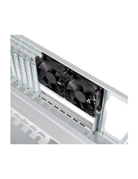 CAJA RACK 4U UNYKA ATX UK4229 NEGRA 2USB3 FAN12CM 2XFAN8CM UK51917