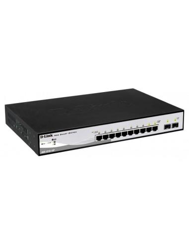 D-link dgs-1210-10p/e switch 8xgb poe 2xsfp