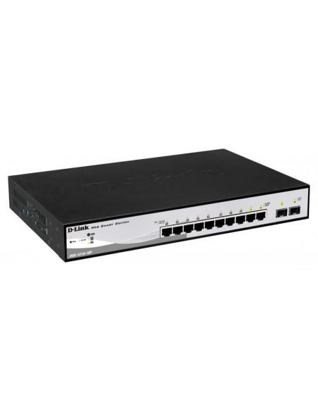D-link dgs-1210-10p/e switch 8xgb poe 2xsfp