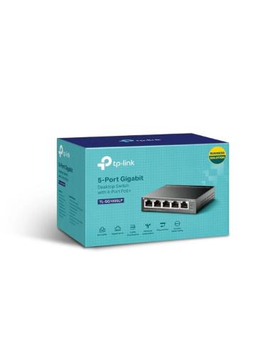 Tp-link tl-sg1005lp switch 5xgb (4xpoe+)