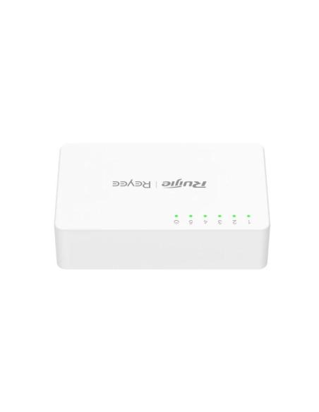 Reyee unmanaged switch 5xgb rj45 plastic case