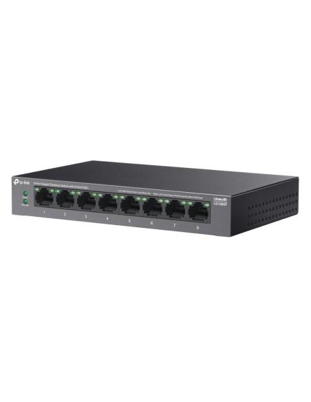 Tp-link ls108gp switch 8xgb poe+ 62w desktop
