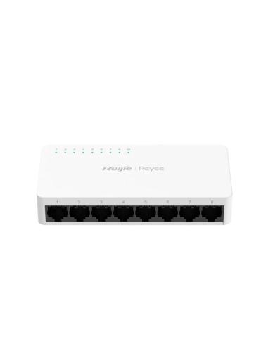 Reyee rg-es08f switch 8x10/100 rj45 plastic