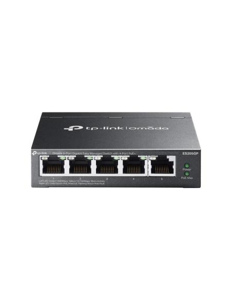 Tp-link es205gp switch 4xgb poe+ 1xgb 65w desktop