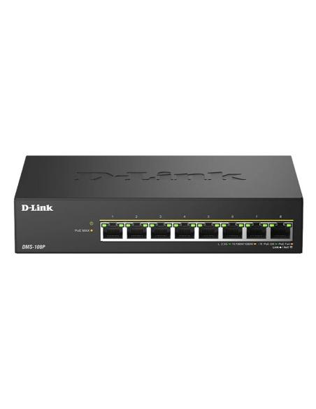 D-link dms-108p/e switch 8x2.5mg poe 230w