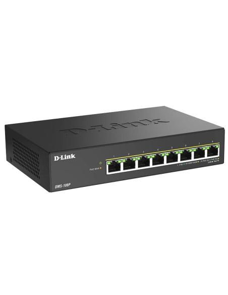 D-link dms-108p/e switch 8x2.5mg poe 230w