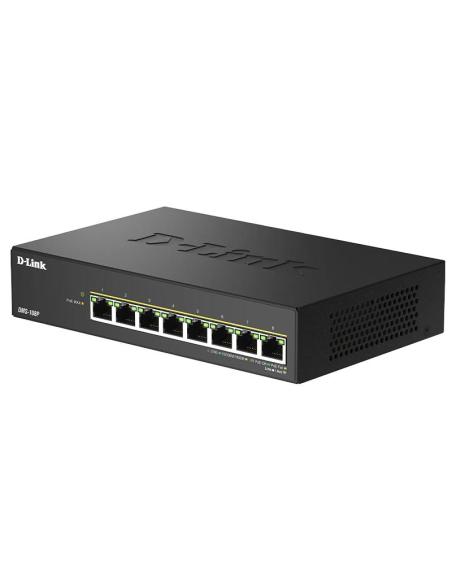 D-link dms-108p/e switch 8x2.5mg poe 230w