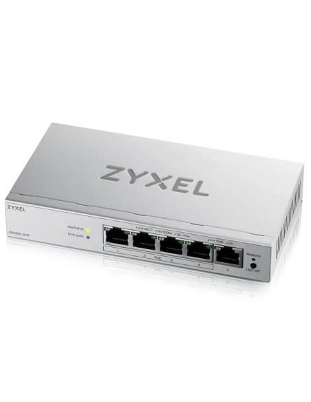 Zyxel gs1200-5hpv3 switch 5xgb (4xpoe+) 68w