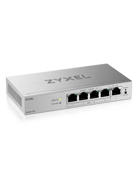 Zyxel gs1200-5hpv3 switch 5xgb (4xpoe+) 68w