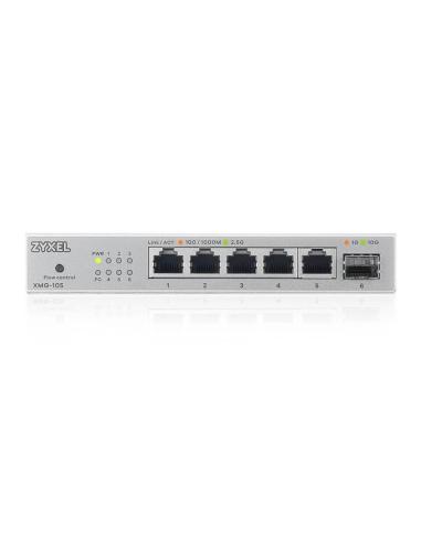 Zyxel xmg-105 switch 5x2,5mgb 1xsfp+ desktop