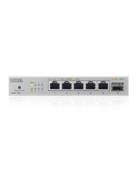 Zyxel xmg-105 switch 5x2,5mgb 1xsfp+ desktop