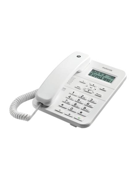 Motorola ct202 telefono ml id lcd blanco
