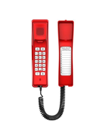 Fanvil h2u versión red, 2 líneas sip, poe