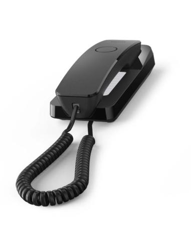 Gigaset desk 200 teléfono fijo analógico negro