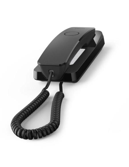 Gigaset desk 200 teléfono fijo analógico negro