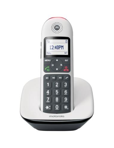 Motorola cd5001 telefono dect teclas grandes blanc