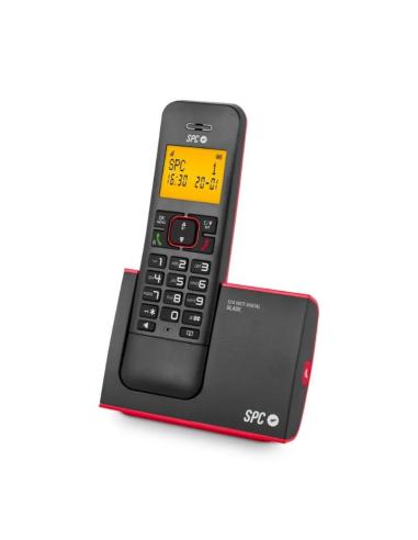 Spc 7290rc1 telefono dect blade id ag50 rojo