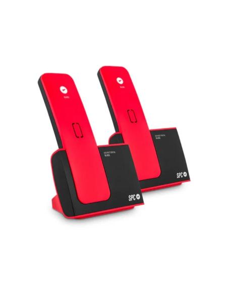 Spc 7292rc2 telefono dect blade id ag50 rojo duo