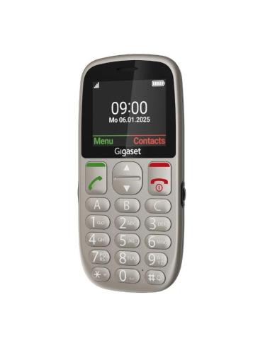 Gigaset móvil senior gl395 2.2" sim grey titanium