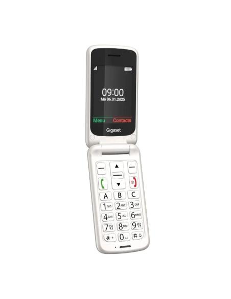 Gigaset móvil senior gl595 2.8" sim blanco perla