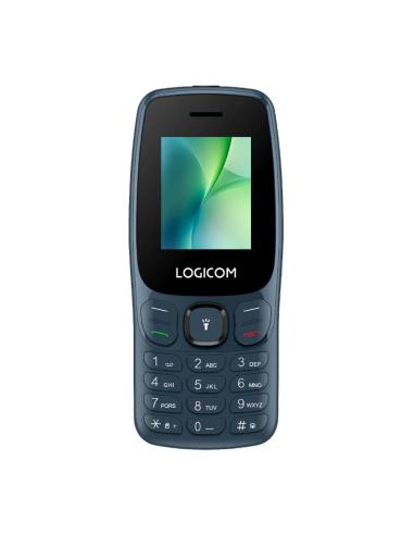 Logicom posh 405 móvil básico 4g 1.77" ds bt azul