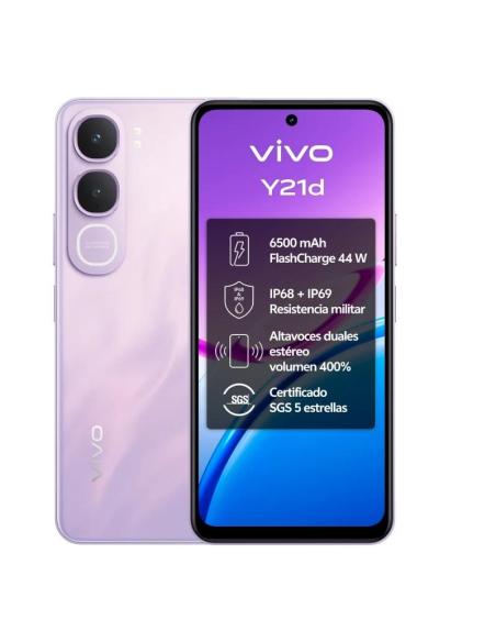 Vivo y21d 4gb(+4) 128gb 6.68" ip69 lavanda purple