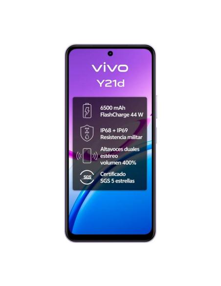 Vivo y21d 4gb(+4) 128gb 6.68" ip69 lavanda purple
