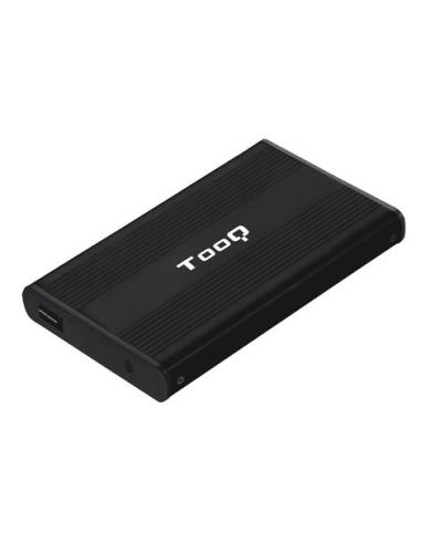 CARCASA DISCO DURO TOOQ 25P 95 MM SATA USB 2.0 NEGRA TQE-2510B