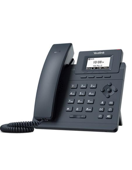 Yealink sip-t30p 1 cuenta, con poe, sin psu