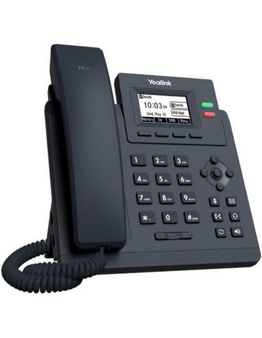 Yealink sip-t31g, 2 cuentas, con poe, sin psu