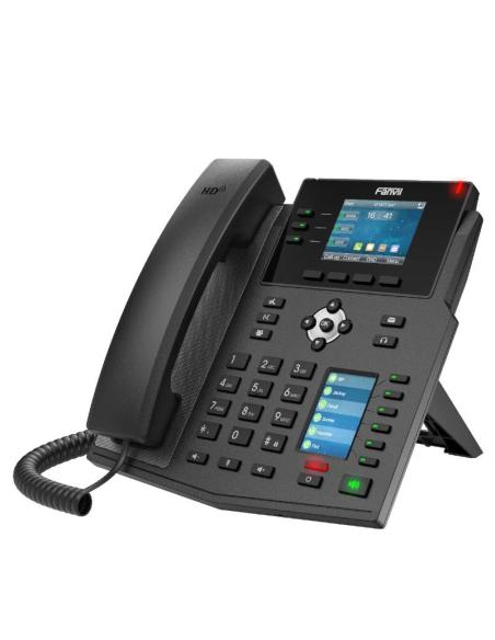 Fanvil x4u, 12 líneas sip, 1 pantalla lateral