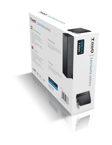 CARCASA DISCO DURO TOOQ 35P SATA USB 3.0 NEGRA TQE-3527B