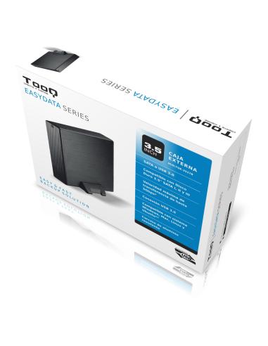 CARCASA DISCO DURO TOOQ 35P SATA USB 3.0 NEGRA TQE-3527B