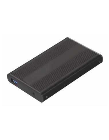 CARCASA DISCO DURO TOOQ 25P 95 MM SATA USB 3.0 NEGRA TQE-2524B