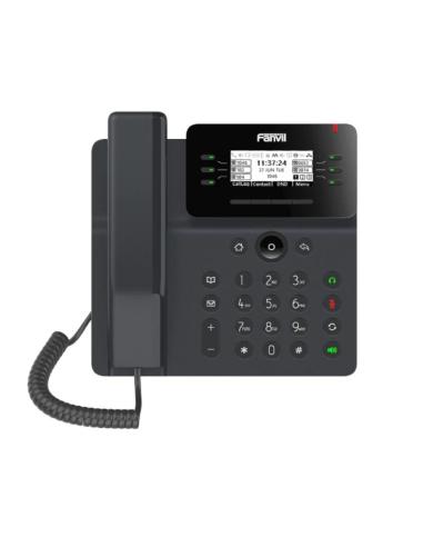 Fanvil v62g teléfono ip básico negro