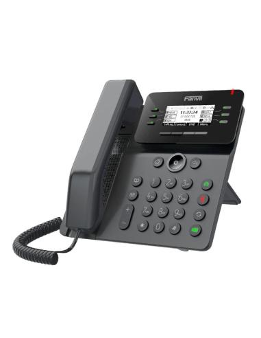 Fanvil v62g teléfono ip básico negro