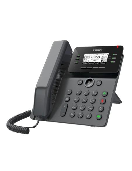 Fanvil v62g teléfono ip básico negro