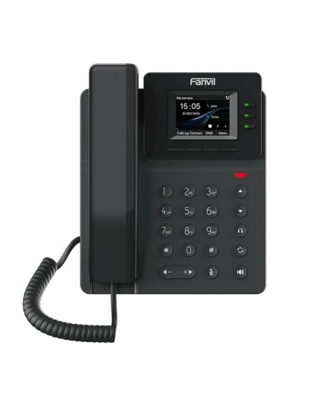 Fanvil v60p 4 líneas sip pantalla 2.4" color poe 2