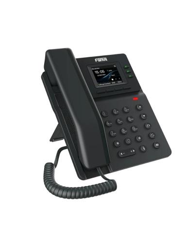 Fanvil v60p 4 líneas sip pantalla 2.4" color poe 2