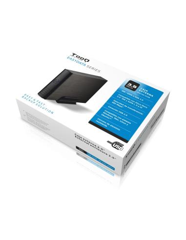 CARCASA DISCO DURO TOOQ 35P IDE-SATA A USB 2.0 NEGRA TQE-3520B