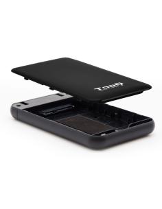 CARCASA DISCO DURO 2.5 TOOQ SATAIII USB3.1 GEN1 SSD TOOQ NEGRA TQE-2528B 2