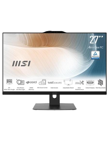 Msi am272p-893es c5-120u 16gb 512 w11p 27" negro