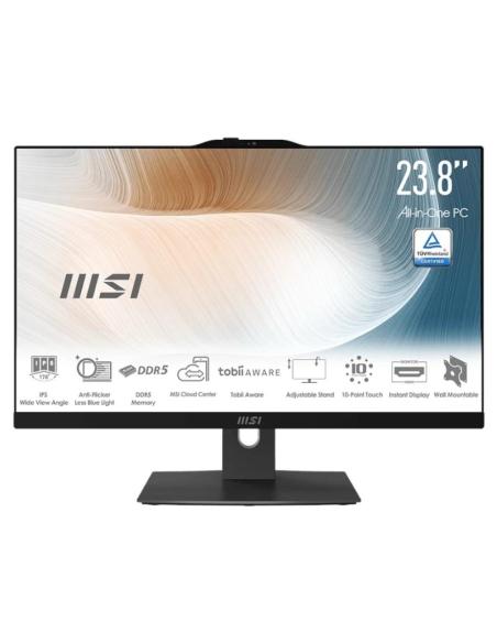Msi am242p-1289es c5-120u 16gb 512gb dos 24" negro