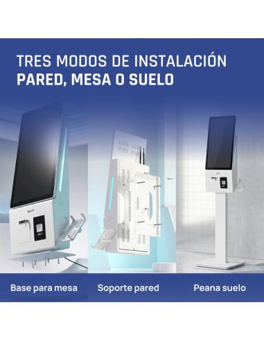 Iggual kiosco digital interactivo fhd orchid 27"