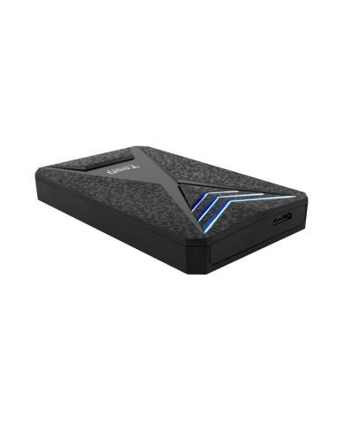 CAJA EXTERNA 2.5 TOOQ GAMING SATA USB3.03.1 GEN1 LEDS AZUL TQE-2550BL