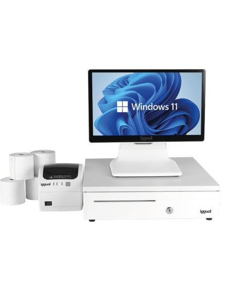 Pack tpv blanco 15,6" n100 +30pw+easy80w+w11